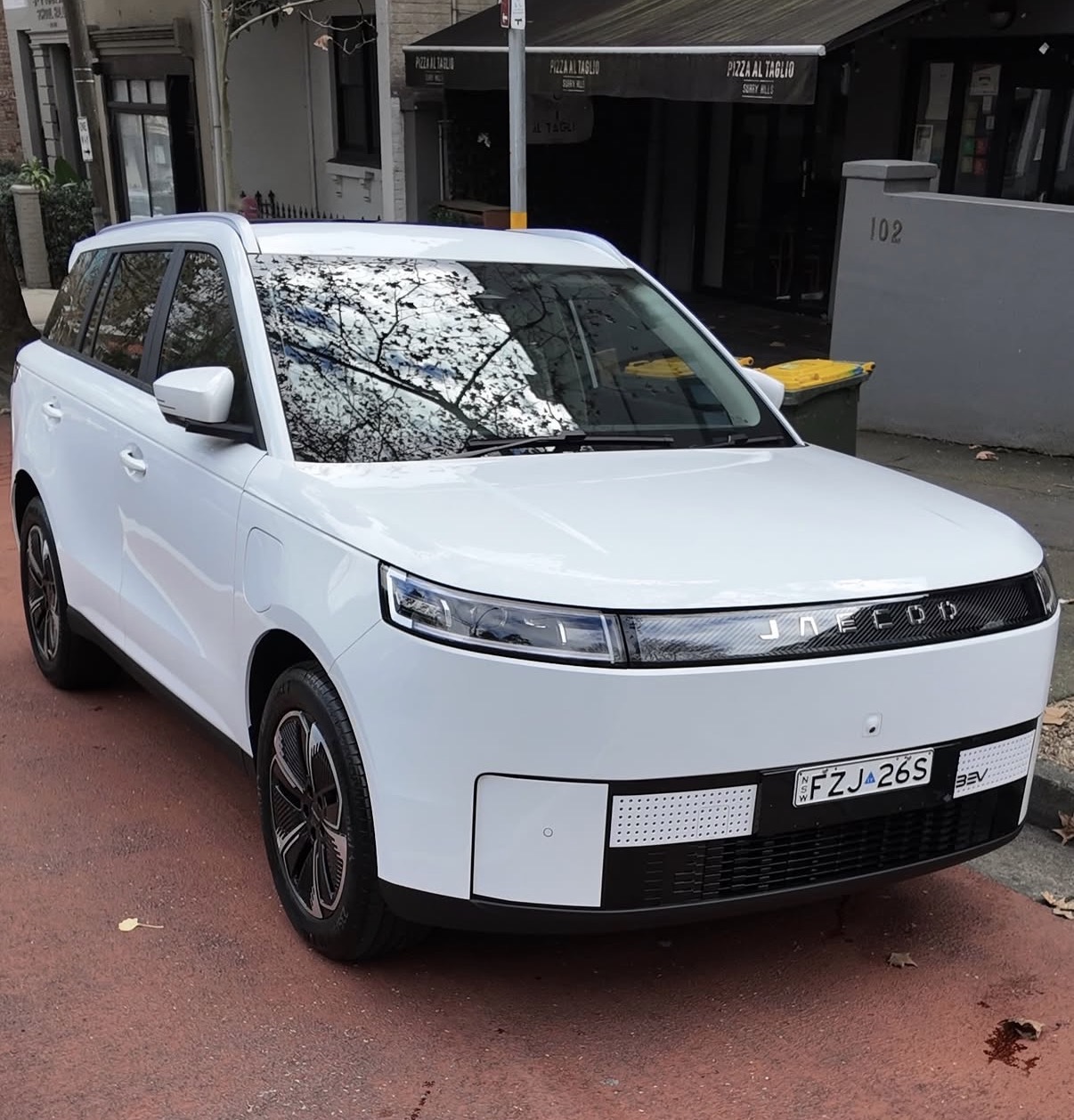 White Jaecoo SUV detailed by Sydney Detail District
